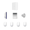 Hikvision AX-Hybrid-Pro-Alarm-KIT-2 -> Wired Intrusion Alarm Kit -> Includes -> 1 * DS-PHA64-LP/NP Hybrid IP Wired Alarm Panel + 1* DS-PK1-LRT-HWB Wired Keypad + 4* DS-PDP18-EG2 Wired PIRs + 1* EC-Siren Wired External Strobe Siren + 1* PS209-R Wired Indoor Siren
