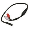 iSecure CC7100 Tiny Audio Microphone - 12VDC Powered - RCA Connector - Indoor Use