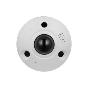 D-Tech DH-IPC-EBW81242-AS-S2 WizMind AI (Artificial Intelligence) SMD Plus Panoramic Series H265 4K 12MP PoE IP IR (10m) DWDR Weatherproof Vandalproof 360° Fisheye Dome Camera with Alarm In/Out + Audio In/Out - Built-in Audio Mic + Speaker