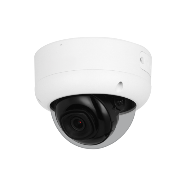 D-Tech DH-IPC-HDBW3841E-AS-S2-0280B WizSense AI SMD 4.0 H265 4K 8MP PoE IP IR (Up to 30m) 120dB True-WDR Weatherproof Vandalproof Dome Camera with 2.8mm Fixed Lens - Built-in Audio Mic