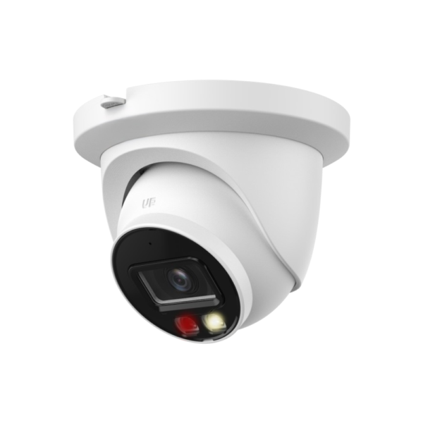 D-Tech DH-IPC-HDW2849TM-S-IL-0280B WizSense SMD Plus H265 4K 8MP PoE IP Smart Dual Light (30m IR + 30m White-Light) Full-Colour 120dB True-WDR Weatherproof Eyeball Turret Network Camera – 2.8mm Fixed Lens - Built-in Audio Mic