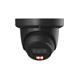 D-Tech DH-IPC-HDW3649QM-S-IL-BLK-0280B WizSense SMD 4.0 AI (Artificial Intelligence) H265 6MP Smart-Dual-Light (30m IR + 30m White-Light) Full Colour 120dB True-WDR Weatherproof BLACK Eyeball Turret Camera with 2.8mm Fixed Lens - Built-in Mic