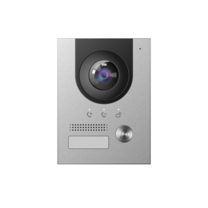 D-Tech DH-VTO2202F-P-S2 2-Wire Hybrid PoE IP Video Intercom Outdoor Station - 2MP 1080P Ultra Wide Angle Fisheye Camera - IP65 Weatherproof