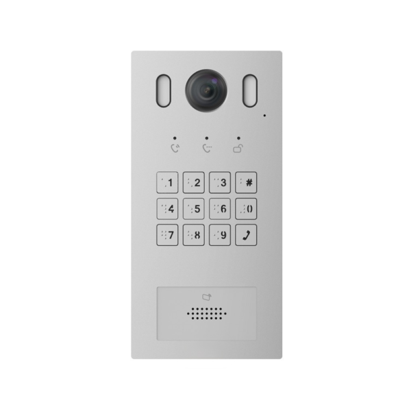 D-Tech DHI-VTO3222E-P PoE IP Weatherproof Intercom Door Station - 2MP Camera - Integrated Keypad & Mifare Card-Reader - Supports 2-Wire IP