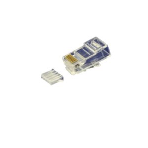 Hikvision DS-1M02 RJ45 Plug For CAT6 - 2 Pieces for Each Plug - Easy Installation - 100Pcs / Box