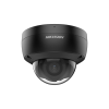 Hikvision DS-2CD2166G2-ISU-BLK-2.8MM AcuSense Generation 2 AI (Artificial Intelligence) Darkfighter-Powered H265 6MP PoE IP EXIR (30m) 120dB True-WDR Low-light (0.003 Lux Colour) Weatherproof Vandalproof BLACK Dome Camera with 2.8mm Fixed Lens - With Built-in Audio Mic - Alarm Input / Output