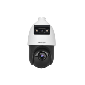 Hikvision DS-2SE4C425MWG-E14F0 H265 4MP PoE IP Dual-Lens (4MP 4MM Fixed Lens Channel + 4MP 25x Optical Zoom PTZ) Dual-Light (30m White-Light + 100m IR Light) Weatherproof TandemVu Camera - ColorVu + AcuSense Technology