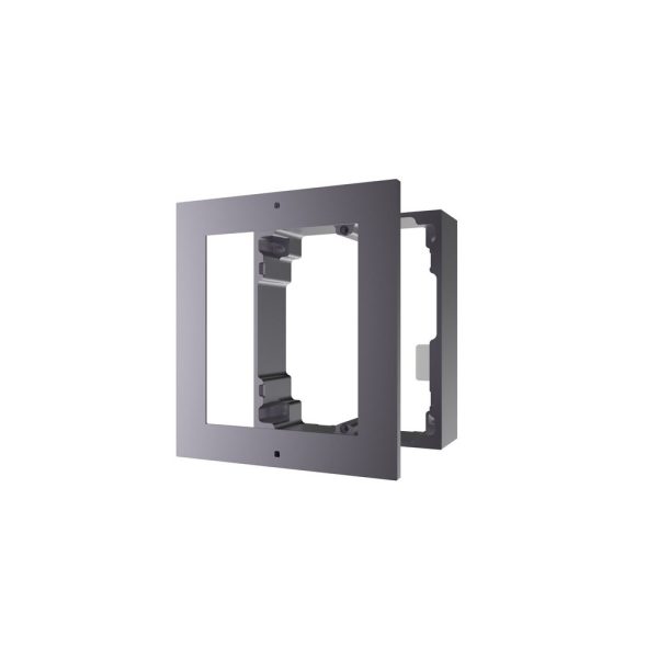 Hikvision DS-KD-ACW1 Aluminium GEN2 IP Intercom Door Station Housing Frame - Surface Mount - Supports 1 Module