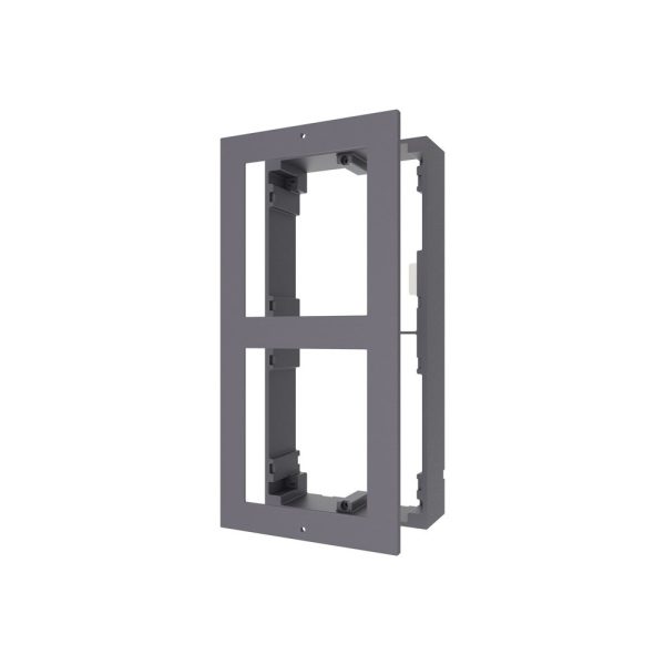 Hikvision DS-KD-ACW2 Aluminum GEN2 IP Intercom Door Station Housing Frame - Surface Mount - Supports 2 Modules