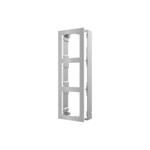 Hikvision DS-KD-ACW3/S Stainless Steel Gen 2 IP Intercom Door Station Housing Frame - Surface Mount - Supports 3 Modules