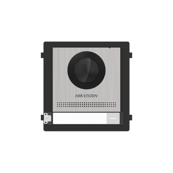 Hikvision DS-KD8003-IME1/S IP Video Intercom Outdoor Station Camera Module - Stainless Steel - 2MP 1080P Ultra Wide Angle Fisheye Camera