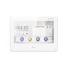 Hikvision DS-KH9510-WTE1 Android PoE IP Video Intercom Indoor Touchscreen Display Monitor – 7″ (7-Inch) Size – PoE Powered OR 12VDC Powered – Built-in WLAN - White Frame
