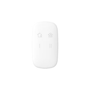 Hikvision DS-PKF1-WB 433MHz Battery-Operated Wireless Remote Keyfob Control with Arm / Disarm Buttons and 2 Programmable Buttons - To Work with AX Pro Hub