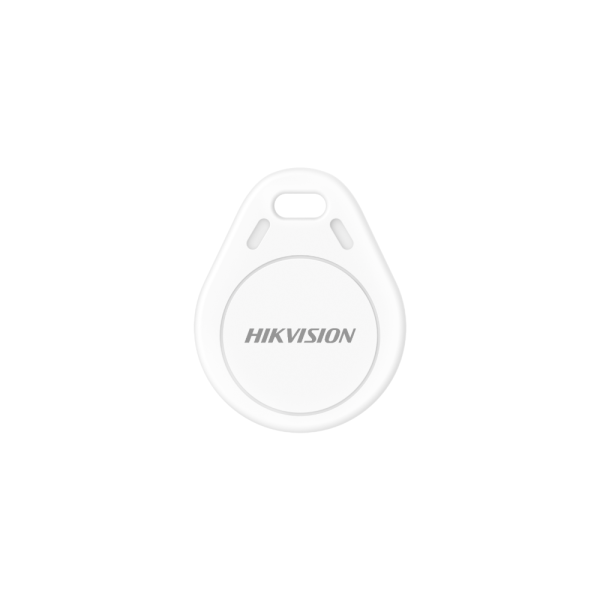 Hikvision DS-PT-M1 - Contactless 13.56MHz Mifare RFID Tag - Lightweight - White Colour - Used with Alarm, Access Control and Intercom Devices Accepting MiFare