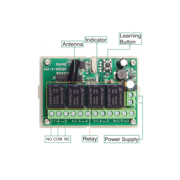 iSecure ICL-DC-4CH-Relay - Image 3