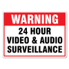 iSecure ICL-A3CCTVAVWSIGN-A 5mm Weatherproof Acrylic (Plastic) CCTV Surveillance Warning Sign - Audio Video Surveillance - A3 Size - 297mm x 420mm