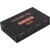 iSecure ICL-HSP4-V1.4 4K HDMI splitter - 1 * HDMI Input and 4 * HDMI Outputs - 5VDC Powered - PSU Included