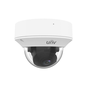 Uniview IPC3235SB-ADZK-I0 Prime-Series LightHunter AI (Artificial Intelligence - Human / Vehicle based Alerts) H265 5MP PoE IP IR (40m) 120dB True-WDR Ultra-Low-Light (0.002 Lux Colour) Weatherproof Vandalproof Dome Camera with 2.7-13.5mm Motorized Zoom Lens - Built-in Mic - Audio In/Out + Alarm In/Out