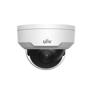 Uniview IPC328LE-ADF28K-G Easy Series H265 4K 8MP PoE IP IR (30m) 120dB True-WDR Weatherproof Vandalproof Mini Dome Camera with 2.8mm Fixed Lens - Built-in Mic