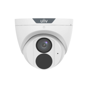 Uniview IPC3618SS-ADF28KM-I0 Prime Series AI H265 4K 8MP PoE IP EXIR (30m IR) 120dB True-WDR Weatherproof Eyeball Turret Camera with 2.8mm Fixed Lens - Built-in Audio Mic