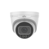Uniview IPC3638SE-ADF40K-WL-I0 ColorHunter AI (Artificial Intelligence - Human / Vehicle based Alerts) H265 4K 8MP PoE IP Warm-White-Light (30m) 120dB True-WDR Ultra-Low-Light (0.001 Lux Colour) Full Colour Weatherproof Eyeball Turret Camera with 4mm Fixed Lens - with Built-in Audio Mic + Audio & Alarm In/Out - 94.29° Horizontal Wide Angle
