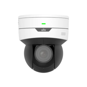 Uniview IPC6415SR-X5UPW-VG Easy-series LightHunter 5MP PoE IP Wireless 120dB True-WDR Starlight (0003 Lux Color) IR (30m) Network Indoor Mini PTZ (Pan Tilt Zoom) Dome Camera with 2.7-13.5mm Motorized Zoom Lens - Alarm In/Out - 2-Way Audio by Built-in Mic + Speaker