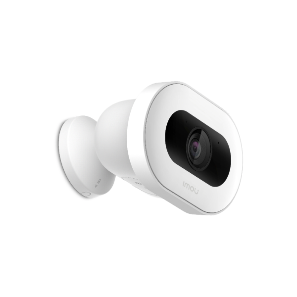 Imou IPC-F88FIP-V2-0280B Knight 4K 8MP WiFi6 Wireless DC-Powered Low-Light IR (30m) + Warm-White-Light (20m) Active-Deterrence (Strobe + Siren) Weatherproof Outdoor Camera with 2.8mm Fixed Lens - Built-in Mic + Speaker - Ai Features - Human / Vehicle Detection - Cloud Storage