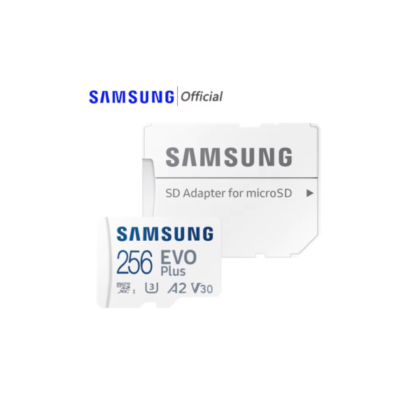 Samsung MB-MC256KA/CN Evo Plus Class 10 U3 160MB/s High-Speed Micro-SD Card - 256GB Storage
