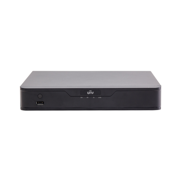 Uniview NVR301-04B-P4-IQ Easy Series AI Artificial Intelligence 4K H265 Mini 1U 4-Channel 4x PoE Network Video Recorder - NVR