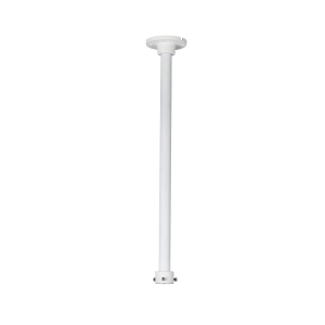 D-Tech DH-PFB220C Ceiling Mount Bracket - Drop-Pole - 767mm Height - Made of Aluminium - White Colour- 2Kg Load Bearing