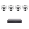 Uniview UNV8MPIPKIT3-P Prime 4K 8MP IP CCTV Kit - Includes 1 * NVR501-08B-P8 NVR (Without HDD) + 4 * IPC3618SB-ADF28KM-I0-S2 Prime LightHunter 8MP IP Turret Cameras