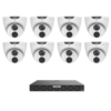 Uniview UNV8MPIPKIT4-P Prime 4K 8MP IP CCTV Kit - Includes 1 * NVR502-16B-P16 NVR (Without HDD) + 8 * IPC3618SB-ADF28KM-I0-S2 Prime LightHunter 8MP IP Turret Cameras