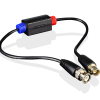 Utepo UTP1201XP-HD Slimline HD-Video Anti-Interference Device - Ground Loop Isolator - BNC In / BNC Out