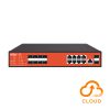 Wi-Tek WI-CGS5018 Cloud-Managed L2-Managed Gigabit Network Fiber Switch - 10 * Gigabit SFP Ports + 8 * Gigabit Ethernet Ports
