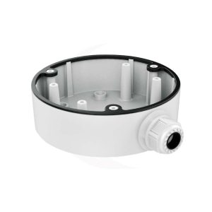 Hikvision DS-1280ZJ-PT6 Surface-mount Junction-Box / Back-Box For Cameras - WHITE Colour