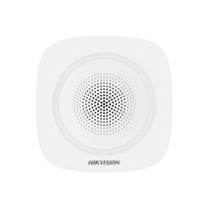 Hikvision DS-PS1-I-WB 433MHz Battery-Operated Indoor / Internal Wireless Siren - Max 110dB - To Work with AX Pro Hub