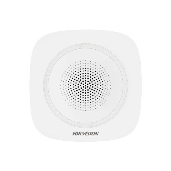 Hikvision DS-PS1-I-WB 433MHz Battery-Operated Indoor / Internal Wireless Siren - Max 110dB - To Work with AX Pro Hub