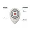 Hikvision DS-19K00-Y Wireless Remote Keyfob with 4 Buttons - Compatible with Gen1 AX Hybrid and Gen1 AX Wireless Alarms