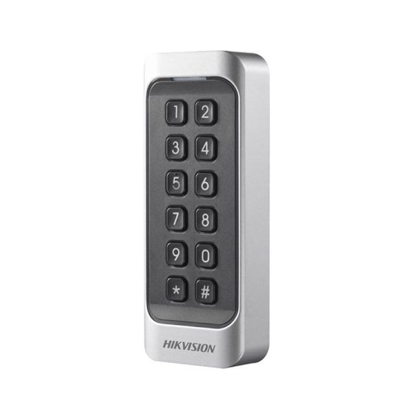 Hikvision DS-K1107AMK Pro-Series Weatherproof Access Control Reader with Built-in 13.56MHz MiFare Card-Reader & Keypad - Supports RS-485 / Wiegand Output