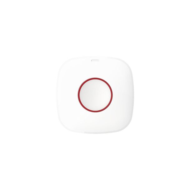 Hikvision DS-PDEB1-EG2-WB 433MHz Battery-Powered Wireless Emergency Panic Push Button - To Work with AX Pro Alarm Hub