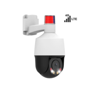 iSecure ICL-4GPTZ675AI AI Deep-Learning 5MP 3G / 4G LTE H265 PoE IP IR (50m) White-Light (10m) 120dB True-WDR Low-Light (0.003 Lux Colour) Lighthunter Active Deterrence PTZ Camera with 4x Optical Zoom Lens + 2-Way Audio + Strobe + Siren + 3G/4G Network Connectivity