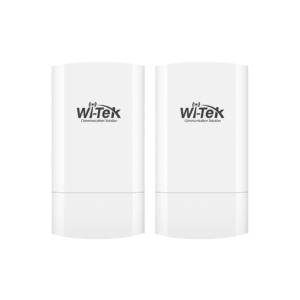 Wi-Tek WI-CPE111-KIT(V2) 2.4GHz 300Mbps Cloud-Manageable Weatherproof CPE Wireless Access Points (WAPs) Supplied As a Kit - Preconfigured - Plug n' Play - Used for P2P (Point-To-Point) and P2MP (Point-To-Multi-Point) Wireless Connection - Up to 2km Distance - 2 * 24VDC PoE Injectors Included