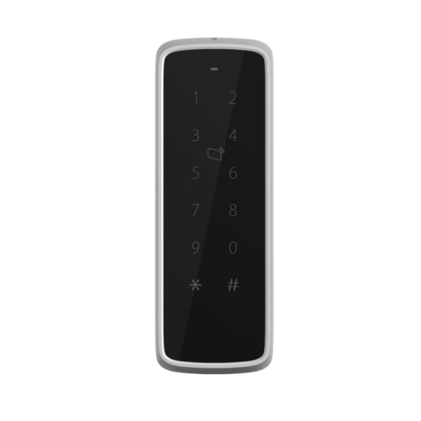 D-Tech DHI-ASR2201D-B Slim Surface-Mount Weatherproof Bluetooth (Mifare) Card-Reader with Touch Keypad - Wiegand - Supports OSDP