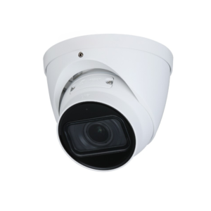 D-Tech DH-IPC-HDW2441TP-ZS WizSense SMD-Plus 4MP H265 PoE IP IR (40m) Starlight-sensor (0.006 Lux Colour) 120dB True-WDR Weatherproof Eyeball Turret Camera with 2.7-13.5mm Motorized Zoom Lens - Built-in Mic