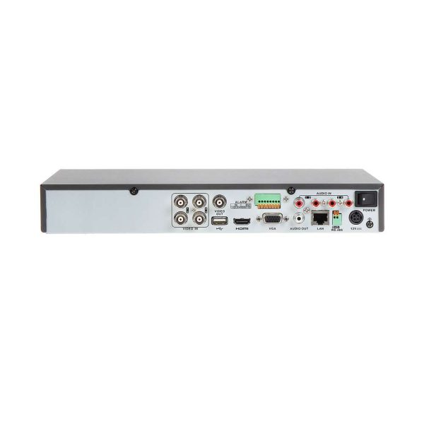 Hikvision iDS-7204HUHI-M1/S Pro-series 1U AcuSense 4K 4-Channel Turbo-HD Pentabrid DVR - without HDD
