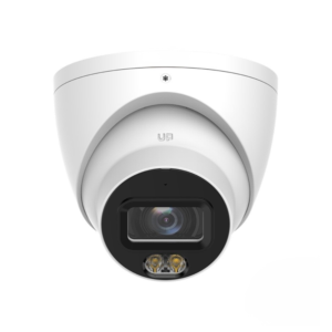 D-Tech DH-IPC-HDW2549EM-S-PRO WizColor WizSense AI H265 5MP PoE IP Full-Color (30m White Light LED) 120dB True-WDR Weatherproof Eyeball Turret Camera with 2.8mm Fixed Lens - Built-in Audio Mic