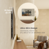 Brateck LPA79-464 Full Motion Ultra-Slim TV Wall Mount Bracket. VESA Support up to 600x400. Profile 19.5-250mm. Bubble Level Included. Tilt 7 Swivel. Max Load 50Kgs. Matte Black Colour