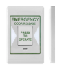 AAP AAP-EM Mechanical Push To Exit Egrees Button - For Access Control - 12VDC / 24VDC - Backlight - Buzzer
