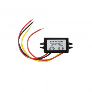 iSecure ICL-12VDC-5VDC-Converter Step-Down Converter - Converts 12VDC Input to 5VDC Output - 3A Rated