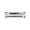 Wi-Tek WI-IOT110(V2) Industrial DIN-RAIL 4G LTE IoT Gateway / Router - Supports Dual-SIM with Failover - 4 * Ethernet Ports (1 * WAN + 3 * LAN) - Supports PoE Input & PoE Output - Supports 12VDC Powered Input